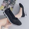 Fashion Summer Women's Handmade Woven Soft Soled Flat Bottomed Colorful Outdoor Fashion Walking Lazy Casual Single Shoes Large Size 42