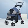 Foldable Pet Stroller for Dogs Cats Teddy Small Lightweight Travel Outdoor Carrier Pet Carrier Transporte Shopping Cart Carrier
