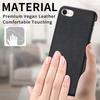 Y1 For iPhone 7/8/SE (2020)/SE (2022) Case Litchi Texture Drop Proof PU Leather Coated PC Phone Cover