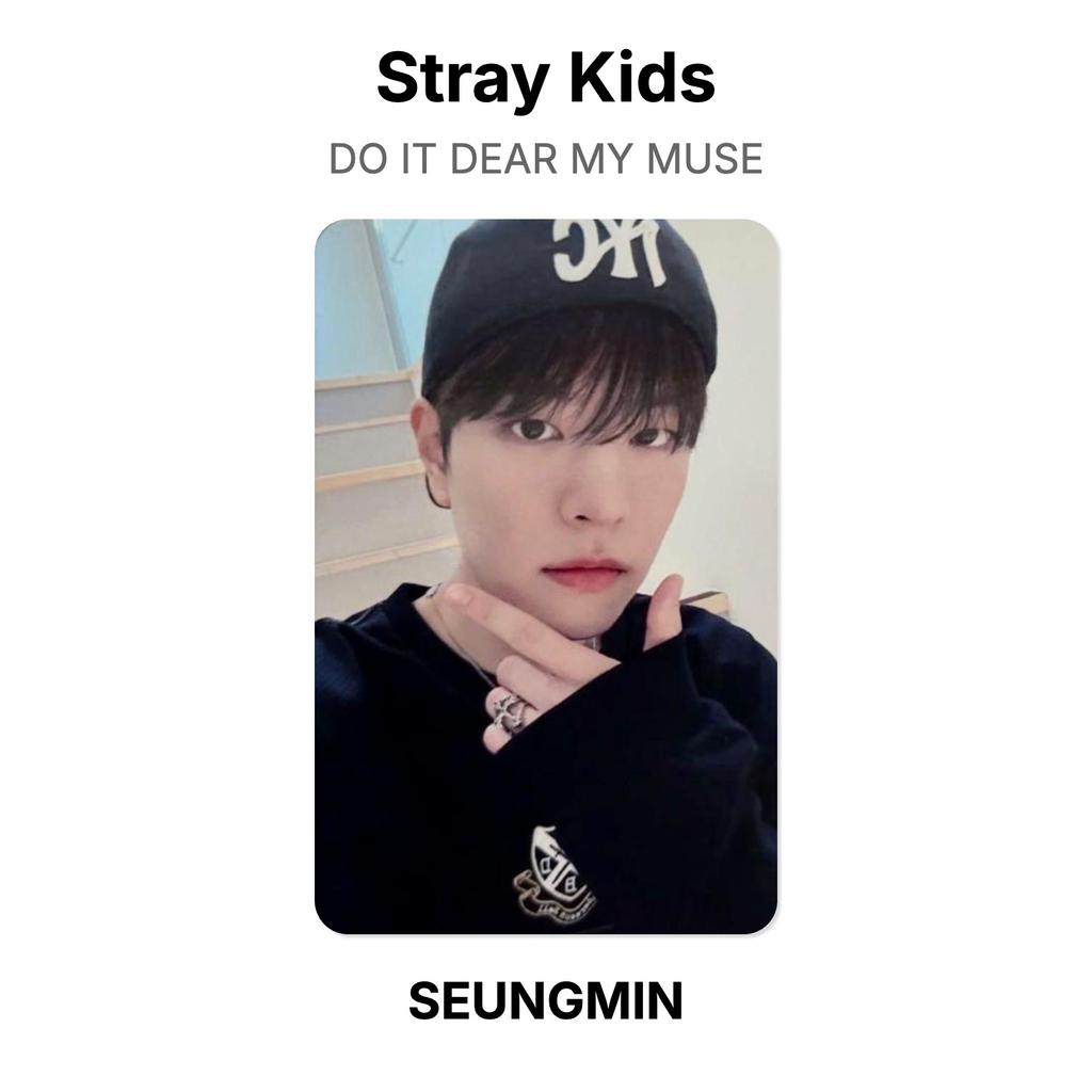 Stray Kids DO IT DEAR MY MUSE Official Photocard
