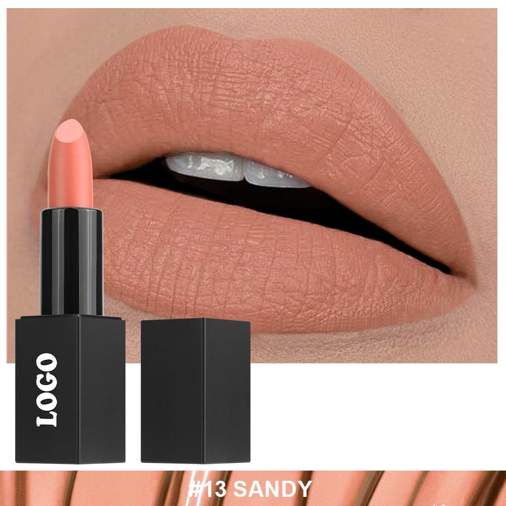 Matte Long-Lasting Non-Stick Lipstick for Cross-Border Beauty
