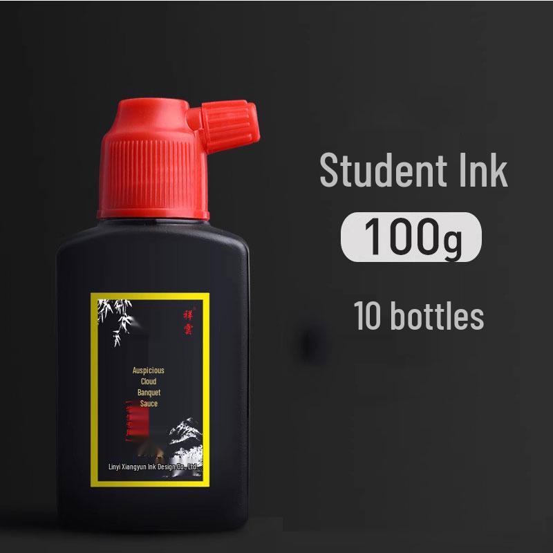 Inchiostro per Calligrafia e Pittura Cinese per Principianti - Flacone Blu da 250g