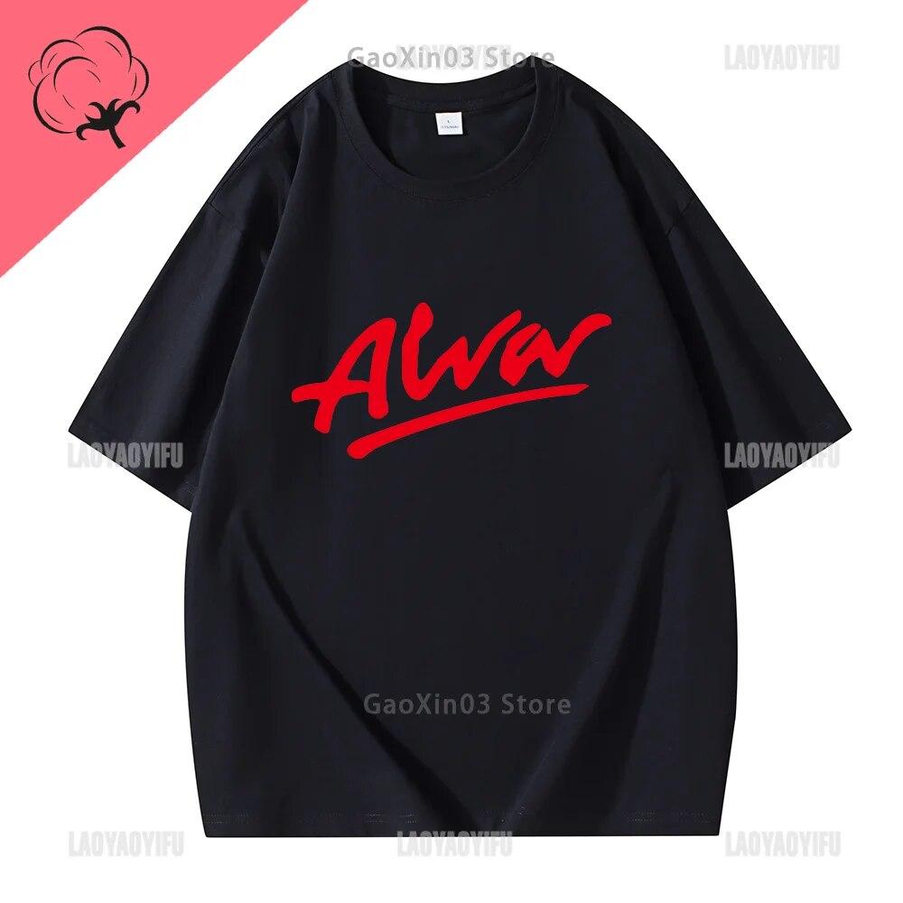 Vintage T Shirt Unisex Alva Print Tops Casual Fashion Letters Graphic T Shirts Summer Short-sleev O-neck Ropa Hombre Ropa Mujer