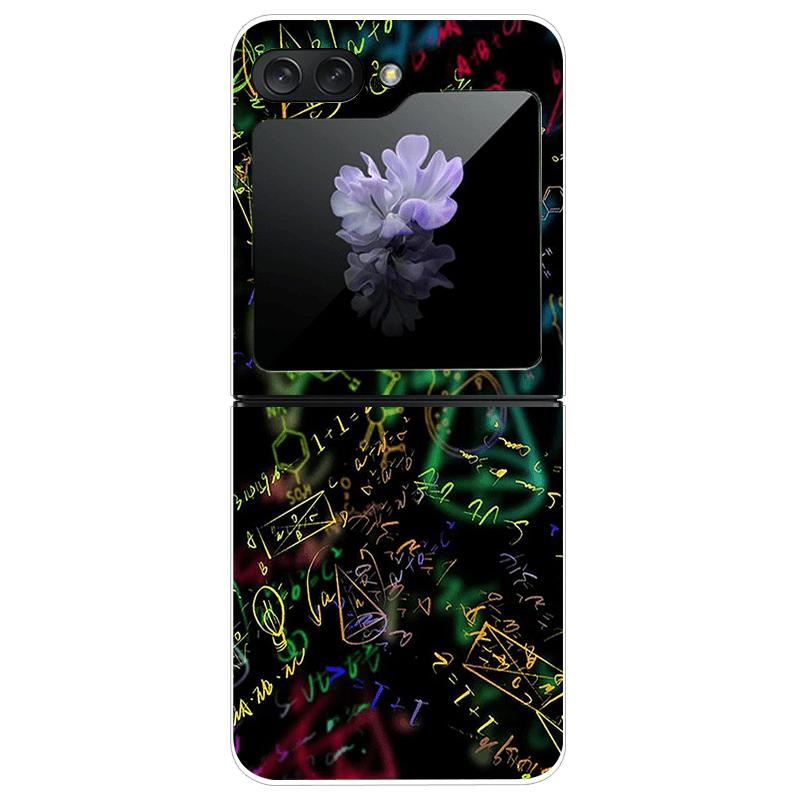 Clear Phone Case For Samsung Galaxy Z Flip7 Fashion Hard PC Silicone Cover For Galaxy Z Flip 7 5G ZFlip7 Transparent Protector