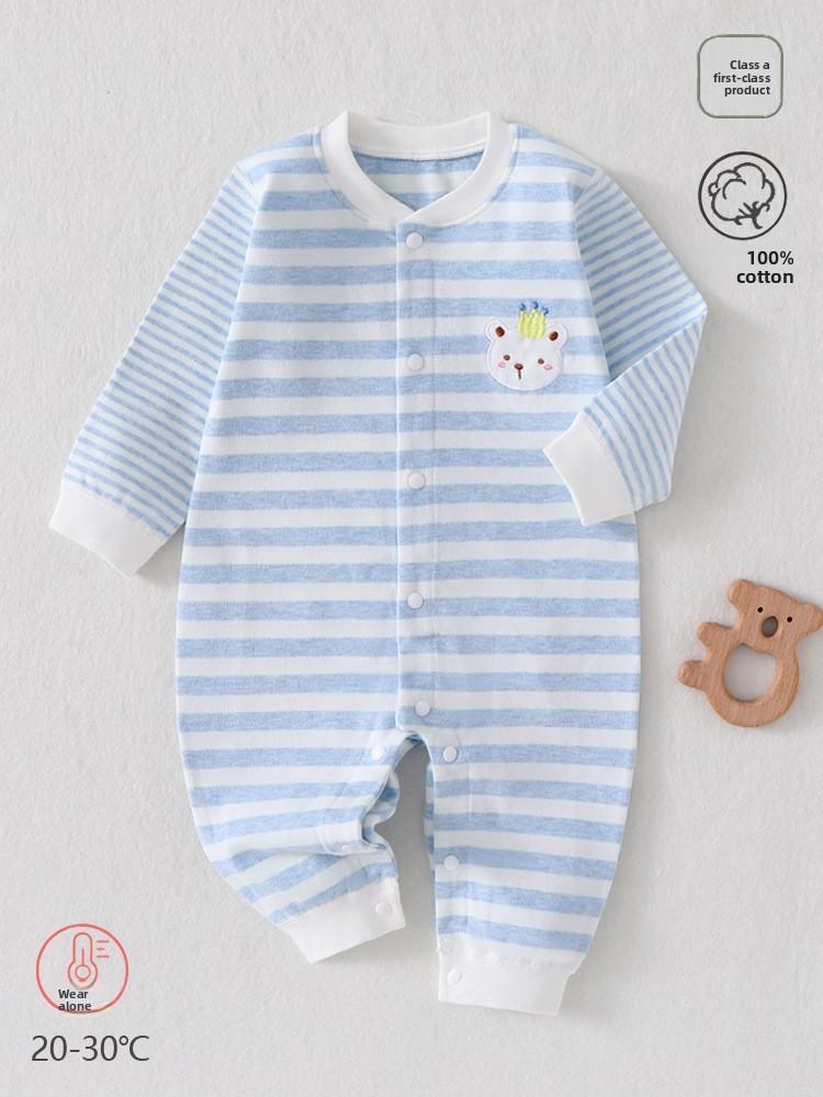 Baby Cotton One Piece Suit With Breathable Fabric For Newborns And Infants