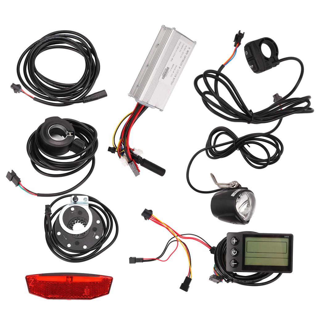 36V 48V 25A Controller Kit S866 Display Vorder- Rücklichter 2-in-1 Schalterkonfiguration für 750W