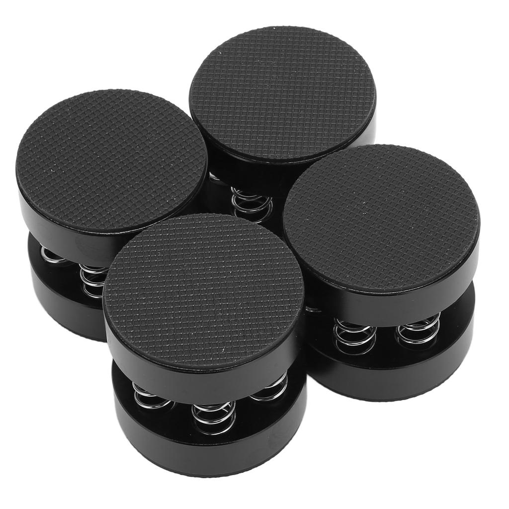 4Pcs Aluminum Spring Speakers Spikes Isolation Stand Shock Absorption Bearing 9KG Speakers Isolation Plaform Pads