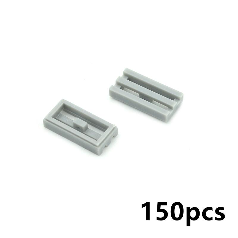 

150pcs 1X2 Radiator Grille DIY Enlighten Blocks Compatible With 30244 Assembles Particles MOC Bricks Building Kit