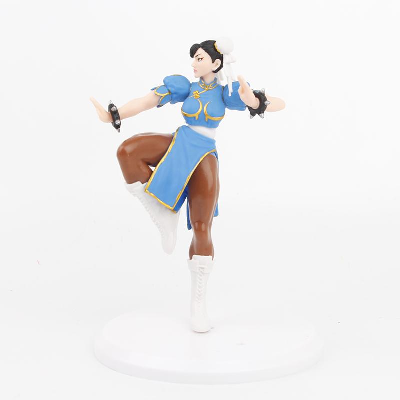 

Street Fighter CHUN LI PVC Action Figure Collectible Model Toys 15cm pack by bag