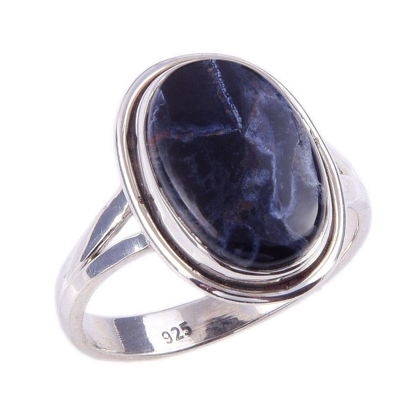 Natural Pietersite Gemstone Handmade 925 Solid Sterling Silver Ring Size 8 n0S71