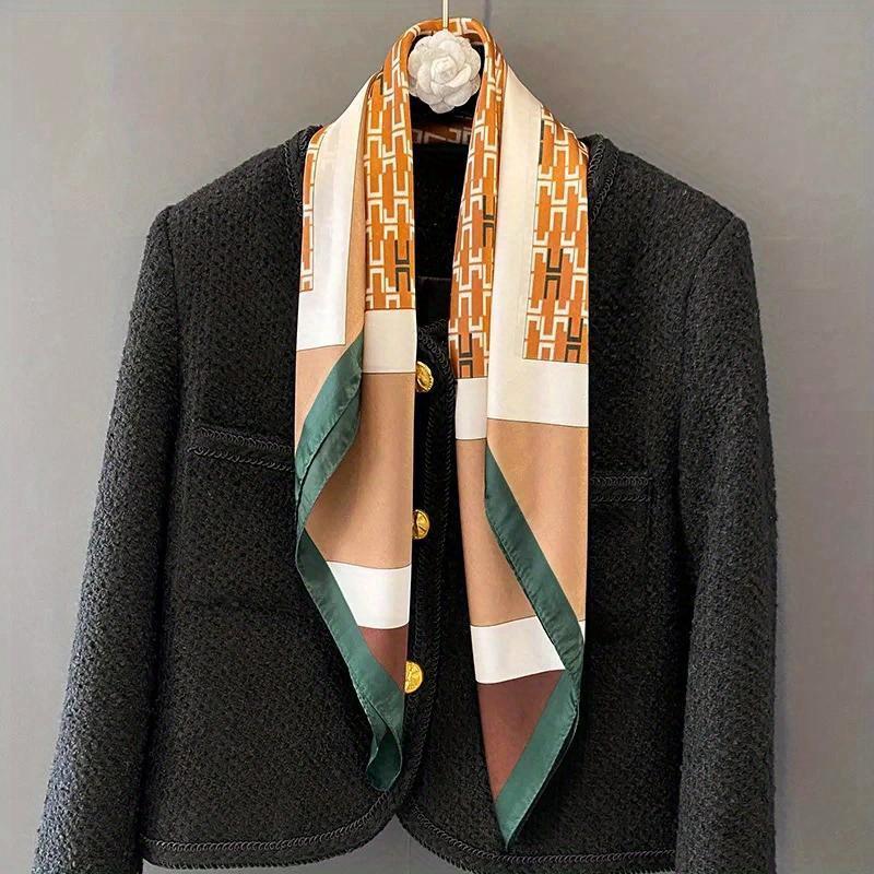 New Style Headscarf The Four Seasons Design Kerchief Popular 70X70Cm Square Scarves Luxury