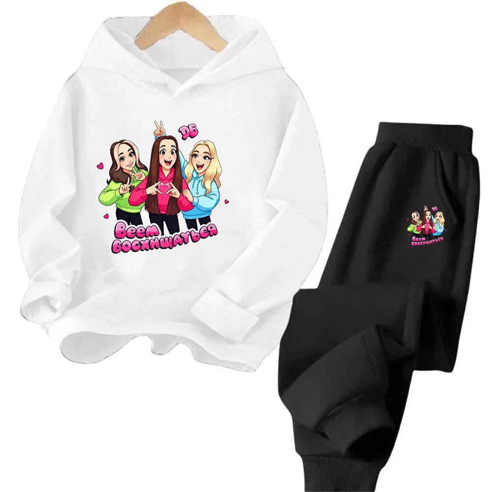 Demon Hunter Squad Anime Kids Hoodie & Sweatshirt Set - New Style Two-piece