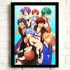 Poster di decorazione artistica per pittura a fumetti di basket dell'anime giapponese Kuroko