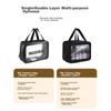 Toiletry Bag , Travel Fitness Swimming Makeup Storage Bag, Underwear Organizer, Business Trip, Wet And Dry Separation, Waterproof, Large Capacity