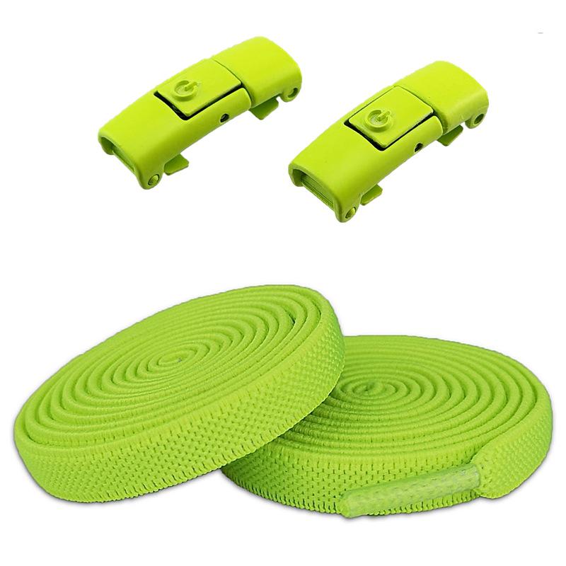 8mm Elastische Schnürsenkel-Schnalle ohne Binden für Herren und Kinder
