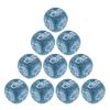 10Pcs Interactively Finger Game Dices Acrylic Rock Paper Scissor Game Dices 6 Sided 20mm Dices for Family Entertainment