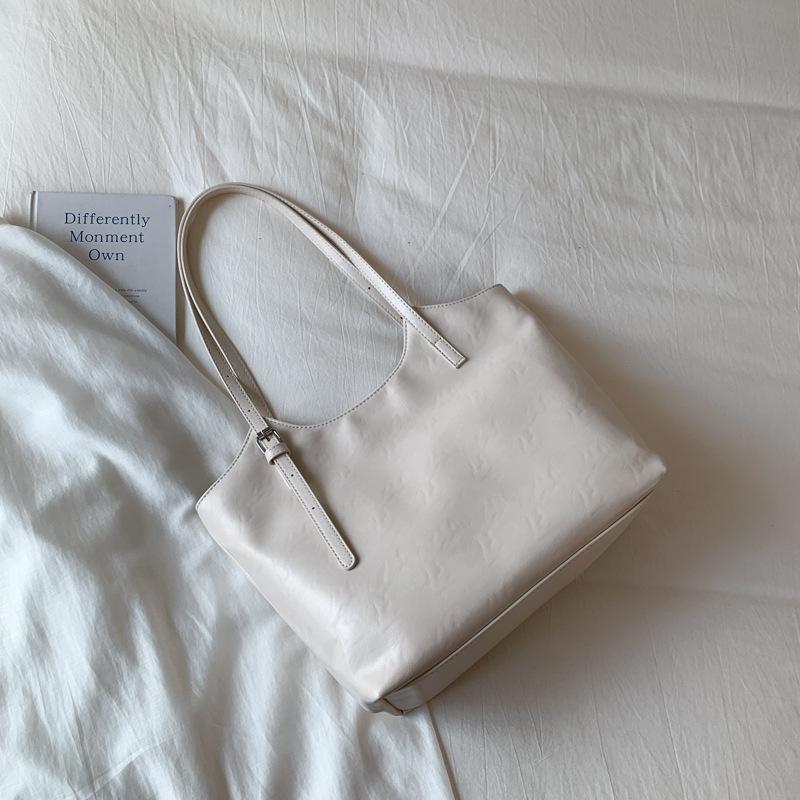 Shoulder Bag Women's New Autumn and Winter Retro Fashion Versatile High-end Commuter Bag Large-capacity Tote Bag