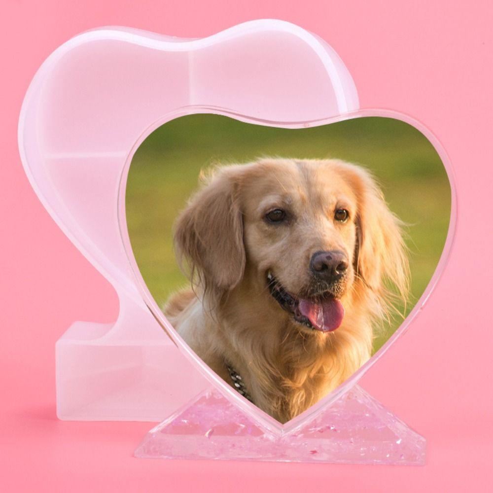 Handmade Love Heart Craft DIY Photo Frame Mold Silicone Mould Resin Epoxy Mold Home Decoration