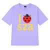 Fashion I Love SZA Grand National Tour 2025 Graphic T shirt Men Women Trend Y2k short sleeve T-shirts Unisex Hip Hop Cotton Tops