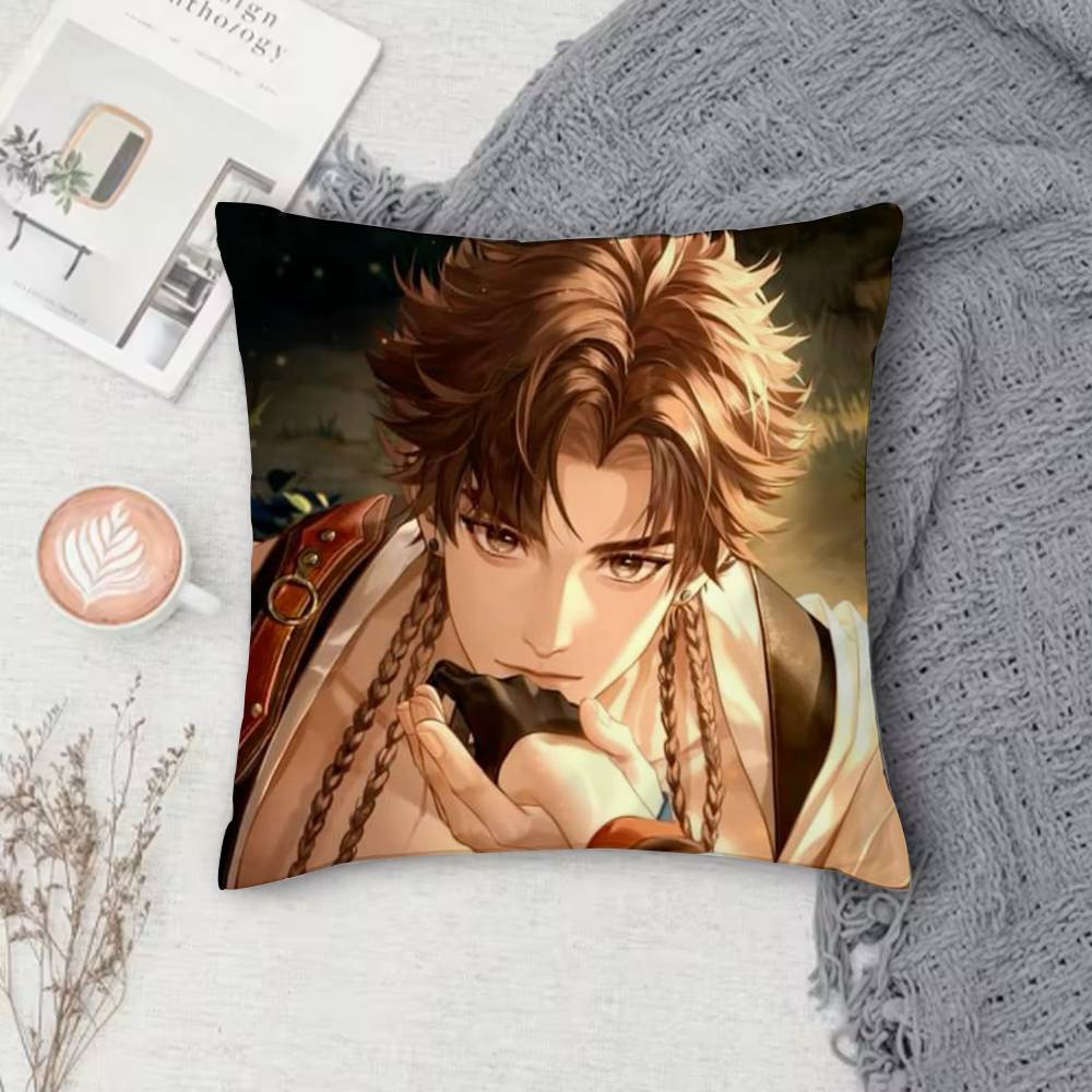 Code Kite Anime Character Doublesided Printed Square Pillow Cover Decorative Cushion Cover for Sofa Bedroom Bedside