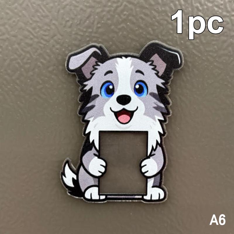 

Cartoon Animal Acrylic Photo Frame Fridge Magnet For 2-Inch Photos Pet Photo Frame Photo Display And Collection Gift