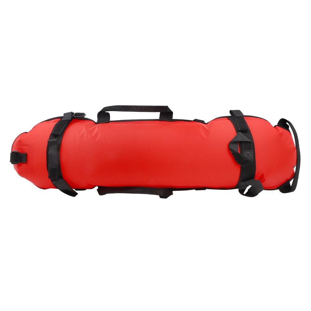 Outdoor Inflatable Float Scuba Diving Surface Marker Buoy with Dive Flag (Red)