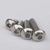 Șurub cu cap hexagonal bombat din oțel inoxidabil 304 M1.6-M12