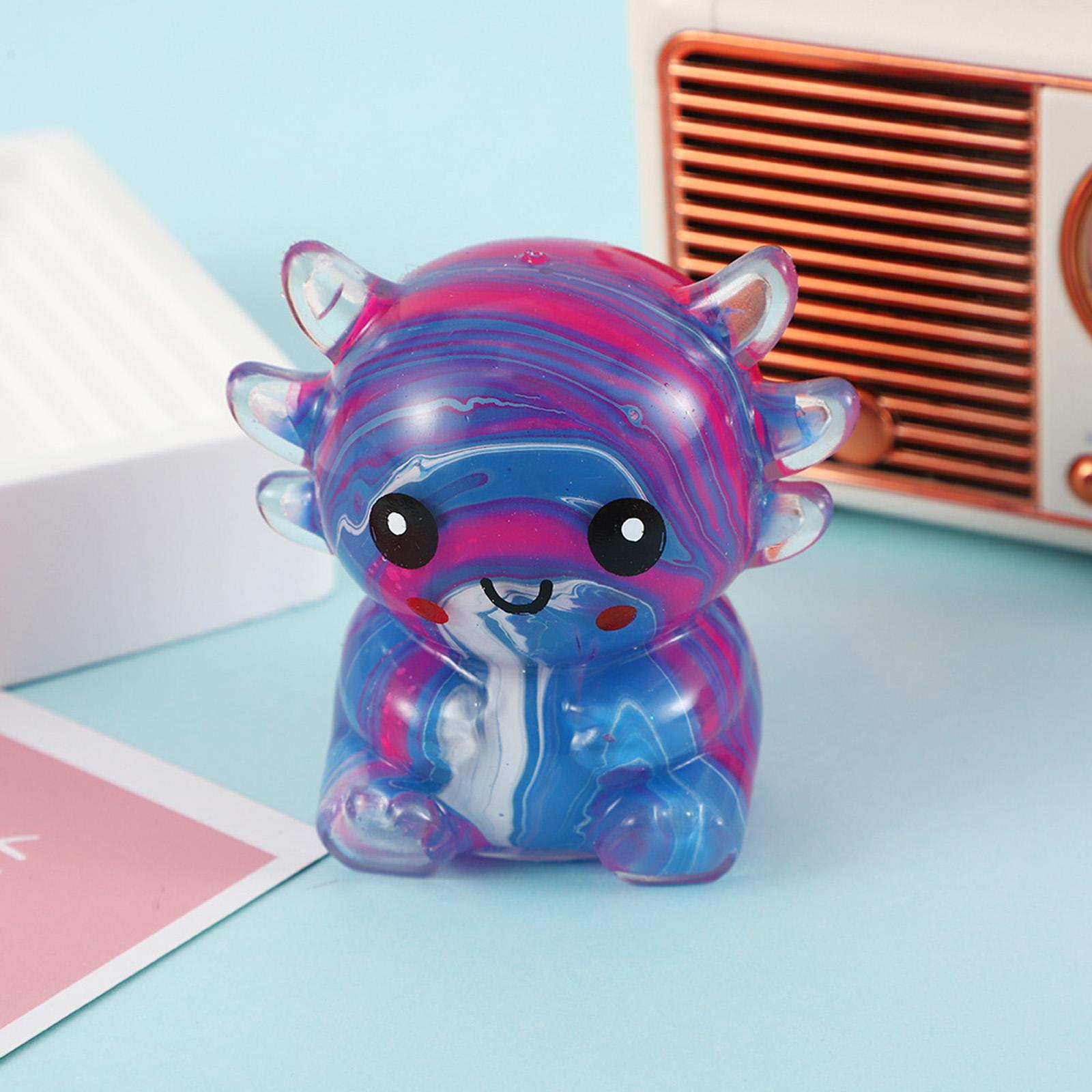 

Cute Axolotl Stress Relief Toy, Soft Sensory Toy For Kids And Adults One Size