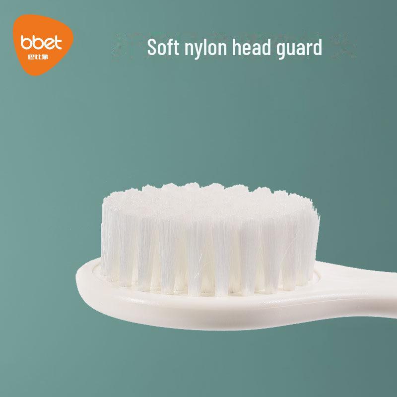 Yumuşak Kıllı Yenidoğan Bebek Fil Tarağı ve Fırça Seti Kafa Derisi Masajı İçin