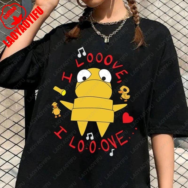 R.E.P.O. Game Unisex T Shirt I Love REPO Game Tees Men Woman Trendy Streetwear Tshirt fun Emotional REPO Meme Aesthetic T-Shirt