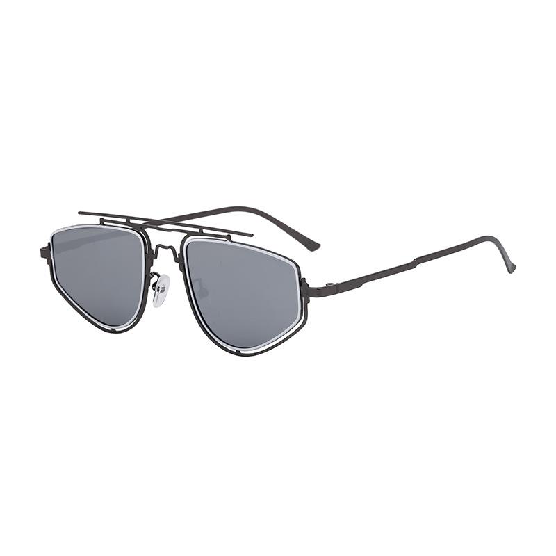 JYL TS Men's Square Hollow - Trendy Sun-Protective Fashion Shades HRH-3739