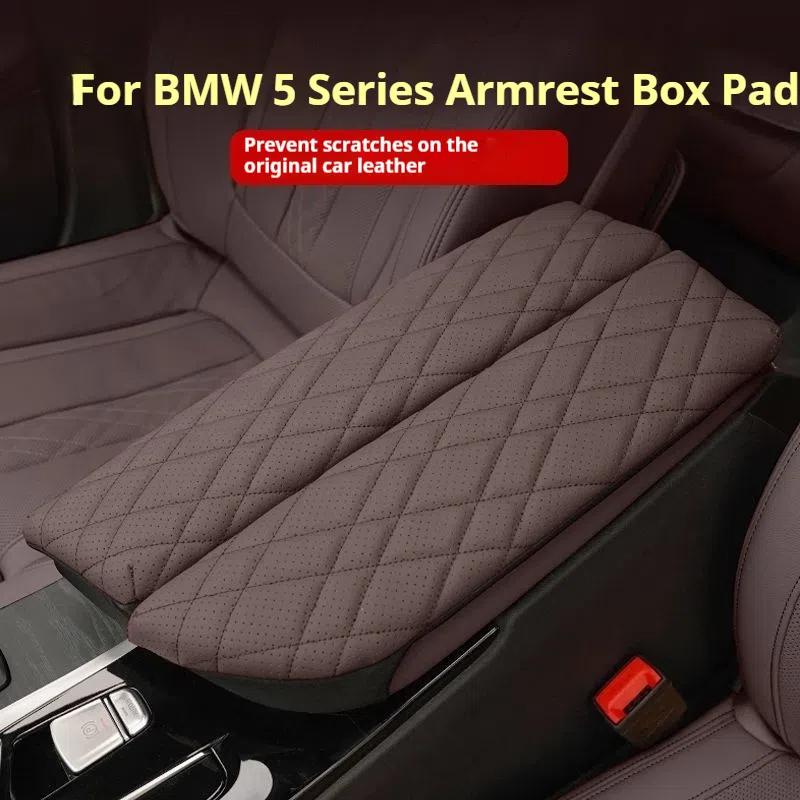 For Bmw 5 Series Center Console Armrest Booster Pad Interior Modified Storage Armrest Box Cushion Heightener Central Box