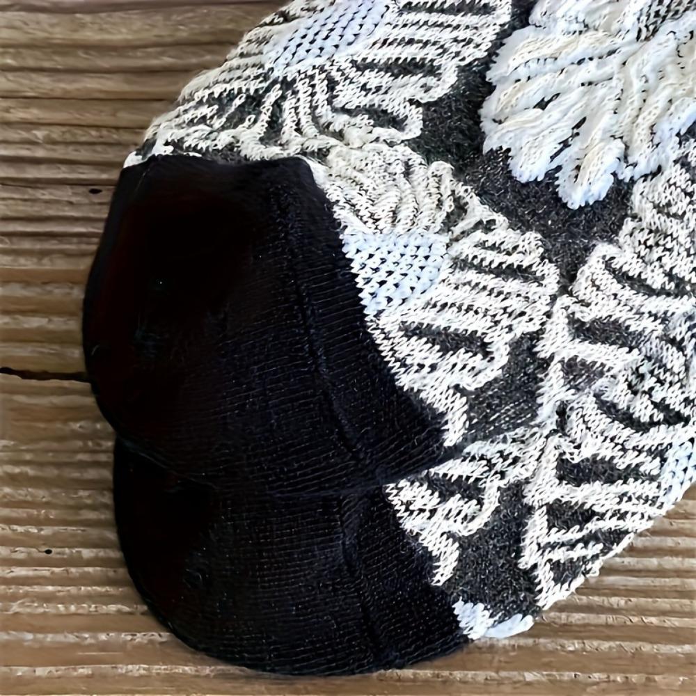 Autumn and Winter 3 Pairs Vintage Textured Socks, Comfortable & Breathable Mid Tube Socks, Women's Stockings & Hosiery