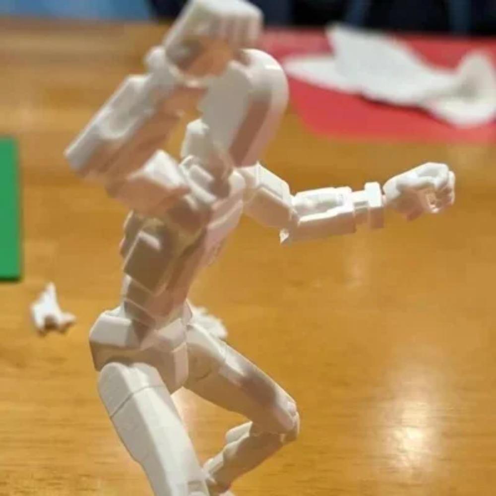 Multi-Jointed Movable Shapeshift Robot Lucky 13 Figure Toys 3D Printed Mannequin Dummy Figure Kids Adults Parent-children Game