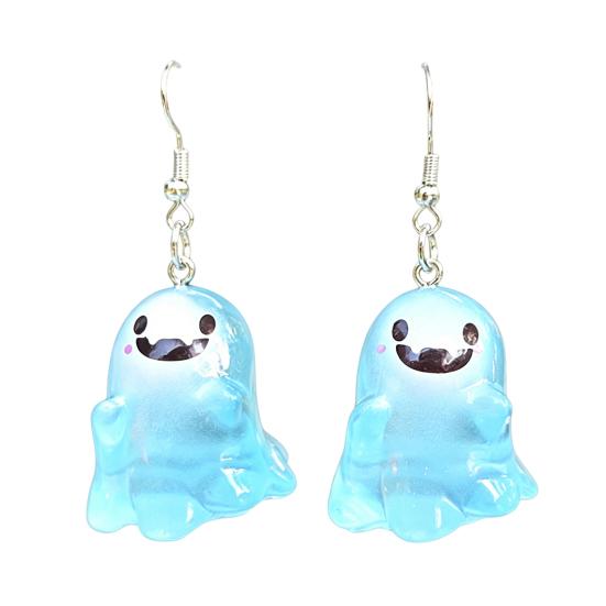 

Ghost Earrings Glow-in-the-Dark Ghost Pendant Earrings for Women Decor, Fun Cute Earrings, Ghost Necklace for Women Halloween Jewelry D