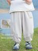 Panda Baby Boys' Mosquito Protection Pants Children's Summer Clothes Girls' Toddler Summer Casual Air Conditioning Pants Thin Pants
