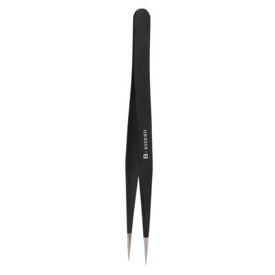 Stainless Tweezers Point Head Acid Resistant Industrial Tweezers for Automobile Manufacturing