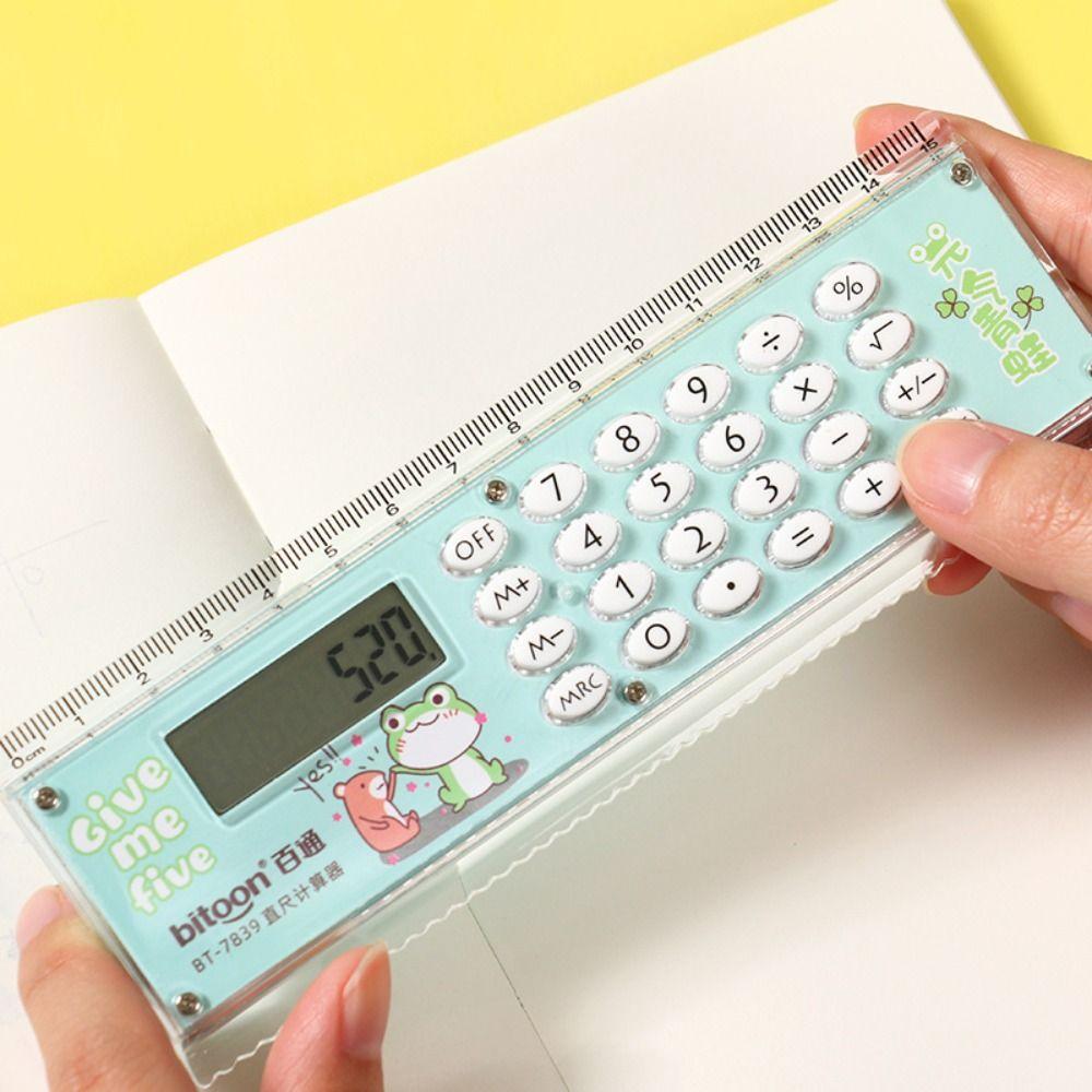 Mini Measuring Ruler Ultra-thin Drawing Tool Portable Straightedge  School Office