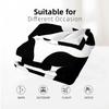 Classic Black White Cow Spots Soft Flannel Blanket Breathable Warm Throw for Office Car Sofa Kids Room Birthday Xmas Gift