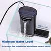 Aquarium Schildkrötenbecken Filter Niedriger Wasserstand Kleiner Fischtank Wasserfall-Typ 5W Leiser Eingebauter Filter Wasserpumpe
