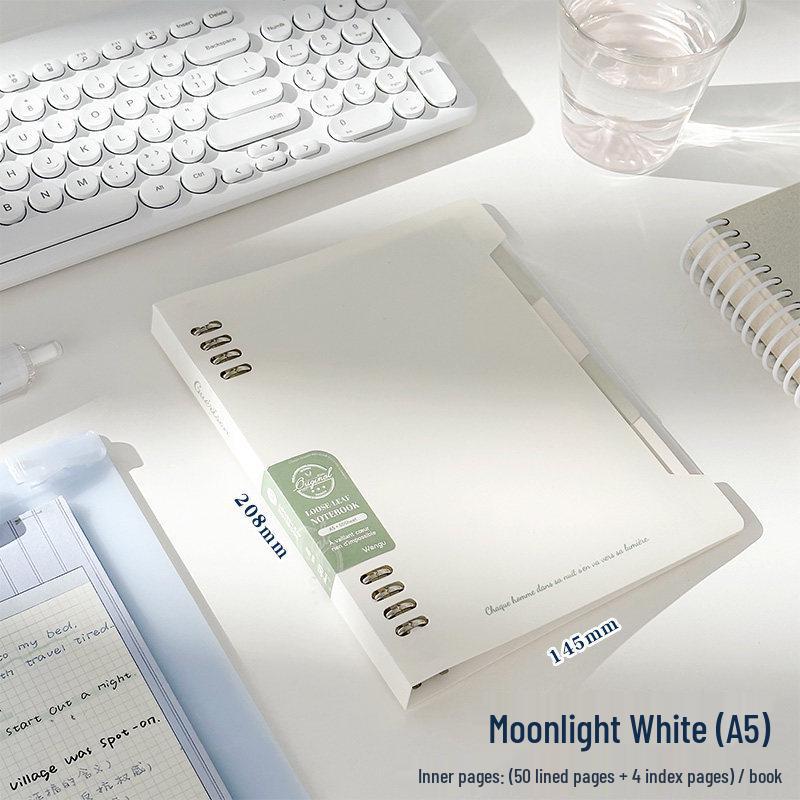 Detachable, High-Quality Loose-Leaf Notebook for Students and Graduates - Perfect for Back-to-School and Error Logging.