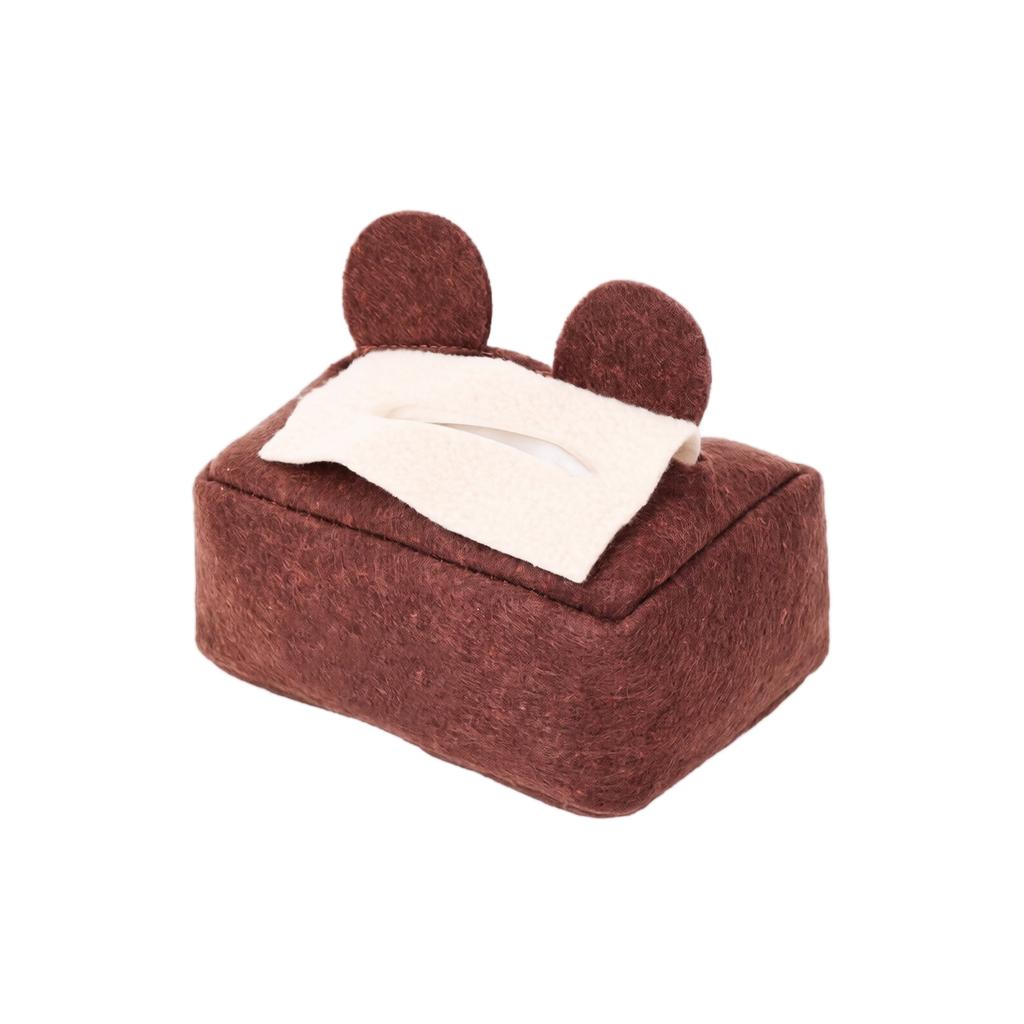 Dog Snuffle Toy and Seek Puzzle Plush Tissue Box Toy for Dogs, Nose Work Enrichment Training