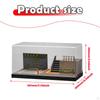 1/64 Diecast Model Car Display Case Diorama Layout for Sports Desktop Decor Toy Cars Street