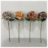 Hydrangea Silk Flower Bridal Bouquet - Moisturizing, High-Grade, Handheld for Weddings
