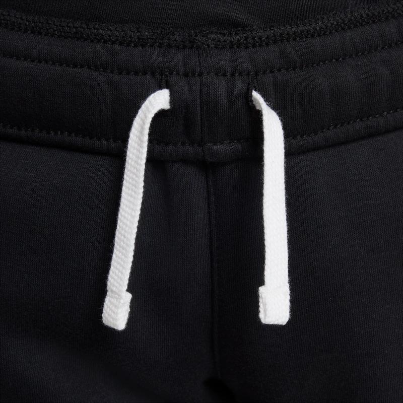 Nike Kids Knit Sports Pants Letter Logo Print Fleece Soft Kids pants Black DX5160-010