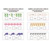 64 Page Interactive Preschool Math Workbook Number Tracing Addition and Subtraction Exercises Early Education Activities
