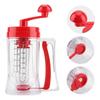 Manual Batter Dispenser Pancake Mix Distributor with Built-in Stirrer Precision Batter Pouring Tool for Waffles Muffins