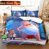 Fashion Cartoon Kawaii Captain Underpants Bedding Set Single Twin Full Queen King Size Bed Set Adult Kid Bedroom Duvetcover Sets