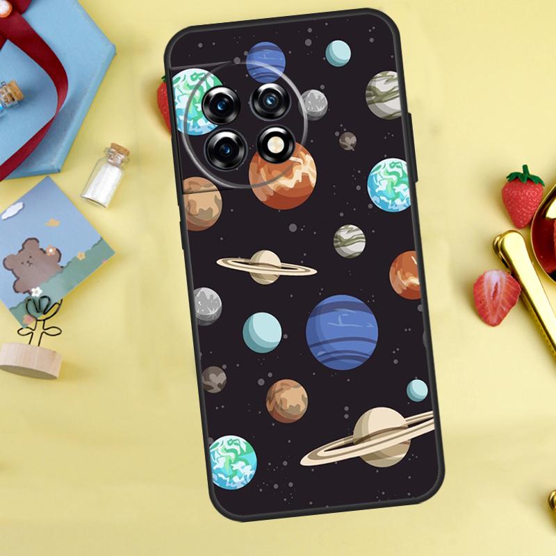 Magic Space Planet Case For OnePlus 15 13 12 11 9 10 Pro 13T 13R 12R 10T 8T Nord 5 CE 3 4 2 Lite N20 N30 Cover
