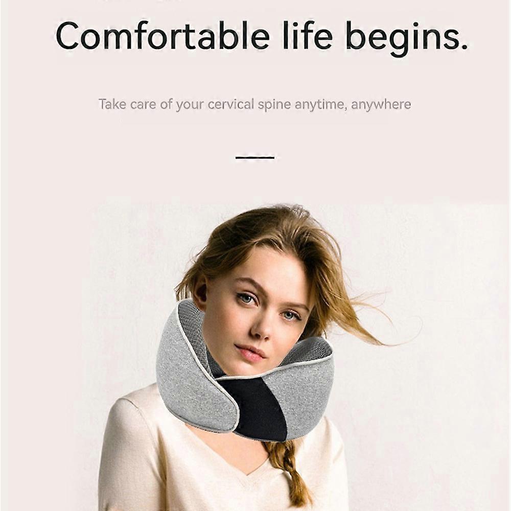 Travel Pillow Memory Foam Neck Support Cushion For Camping Cars & Plane
